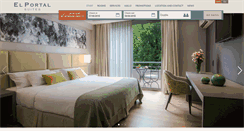 Desktop Screenshot of elportalsuites.com.ar